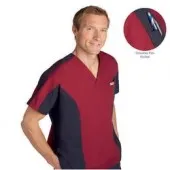 MOBB - Scrub Top, 2 Tone - MENS - 409T