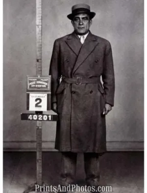 Mobster Vito Genovese Mug  6953