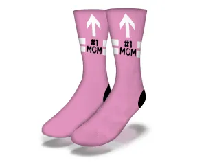 MOM Sporty Pink Socks