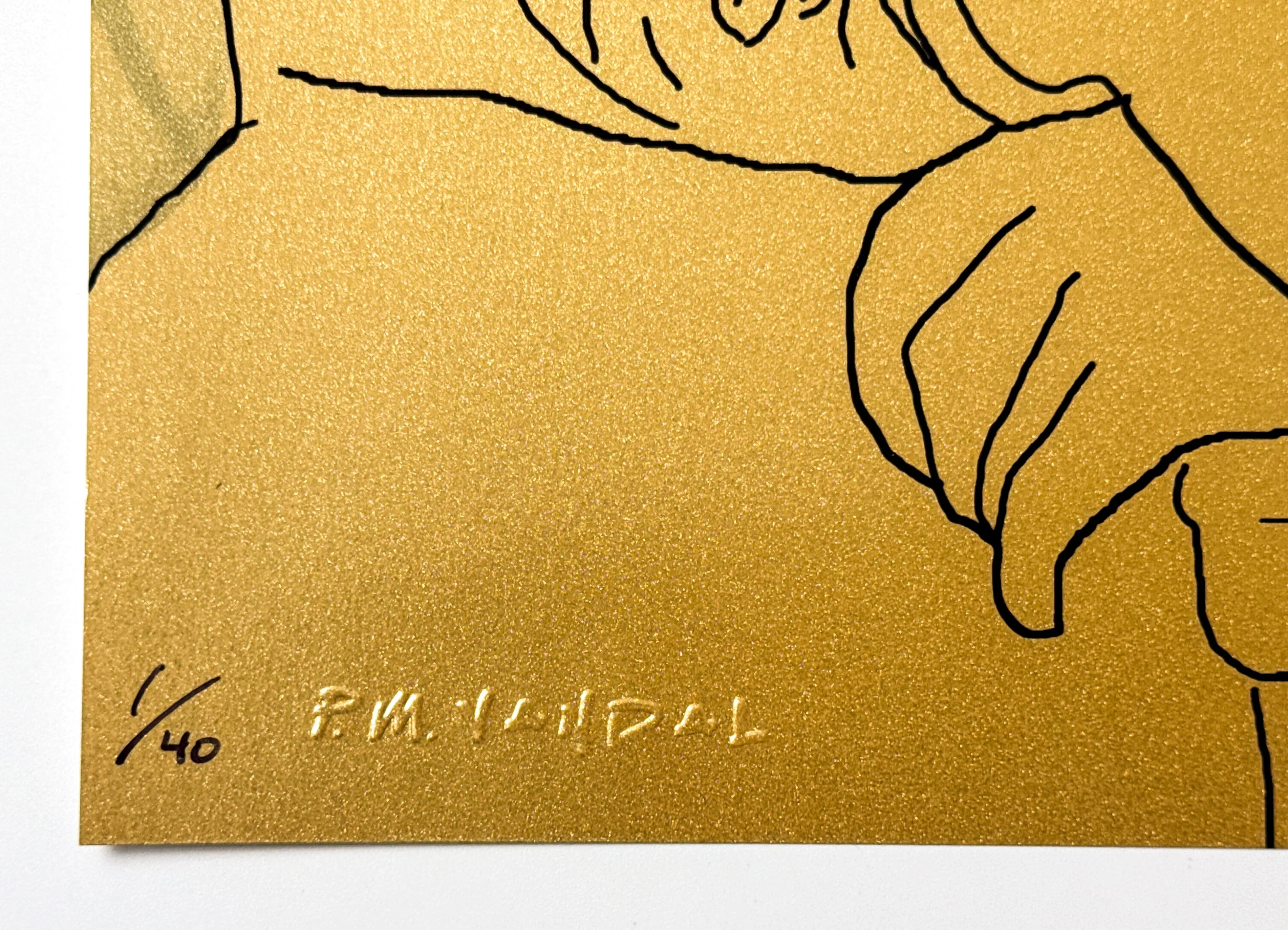 Mona Lisa's Message (Gold Variant)
