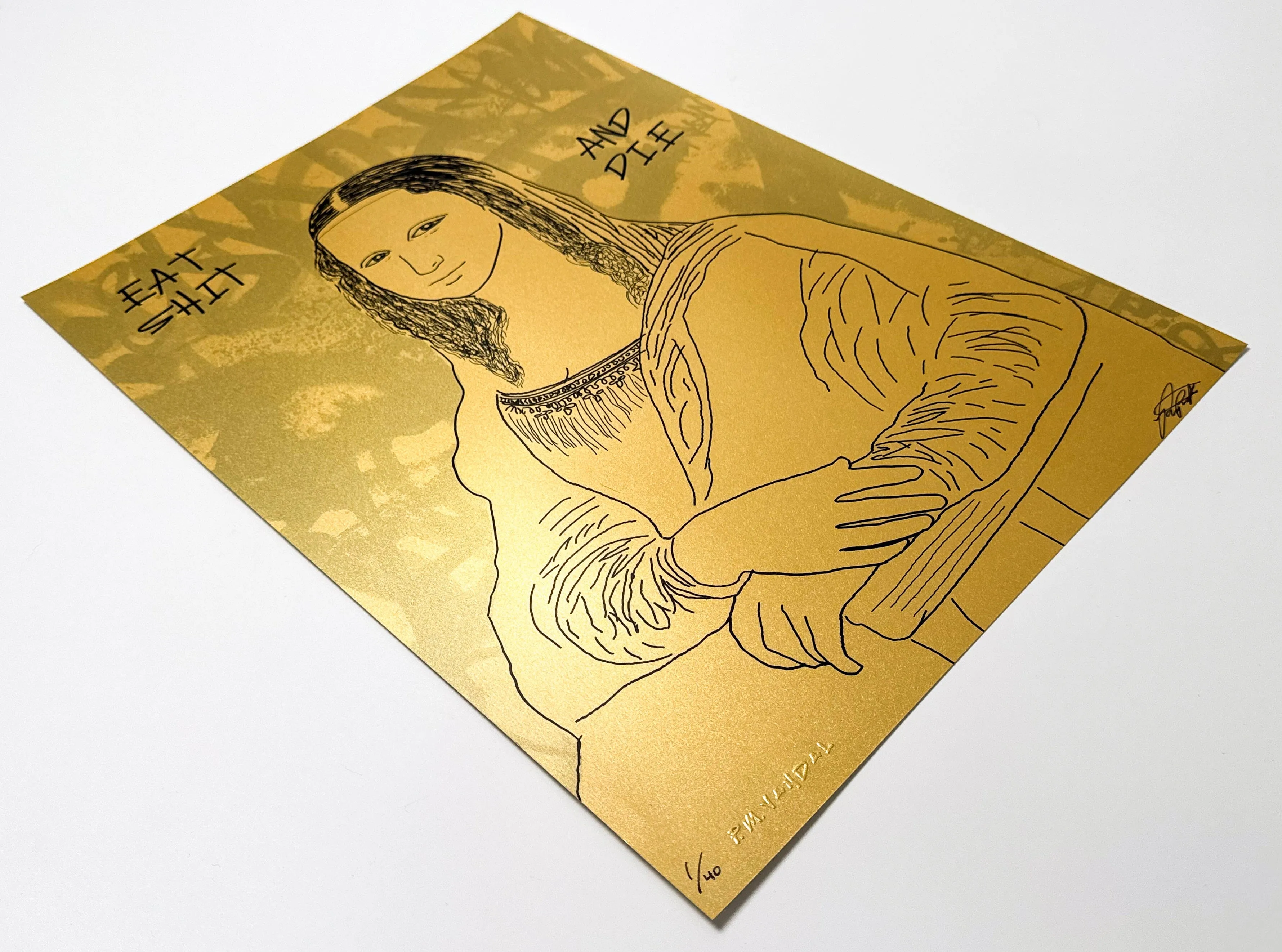 Mona Lisa's Message (Gold Variant)
