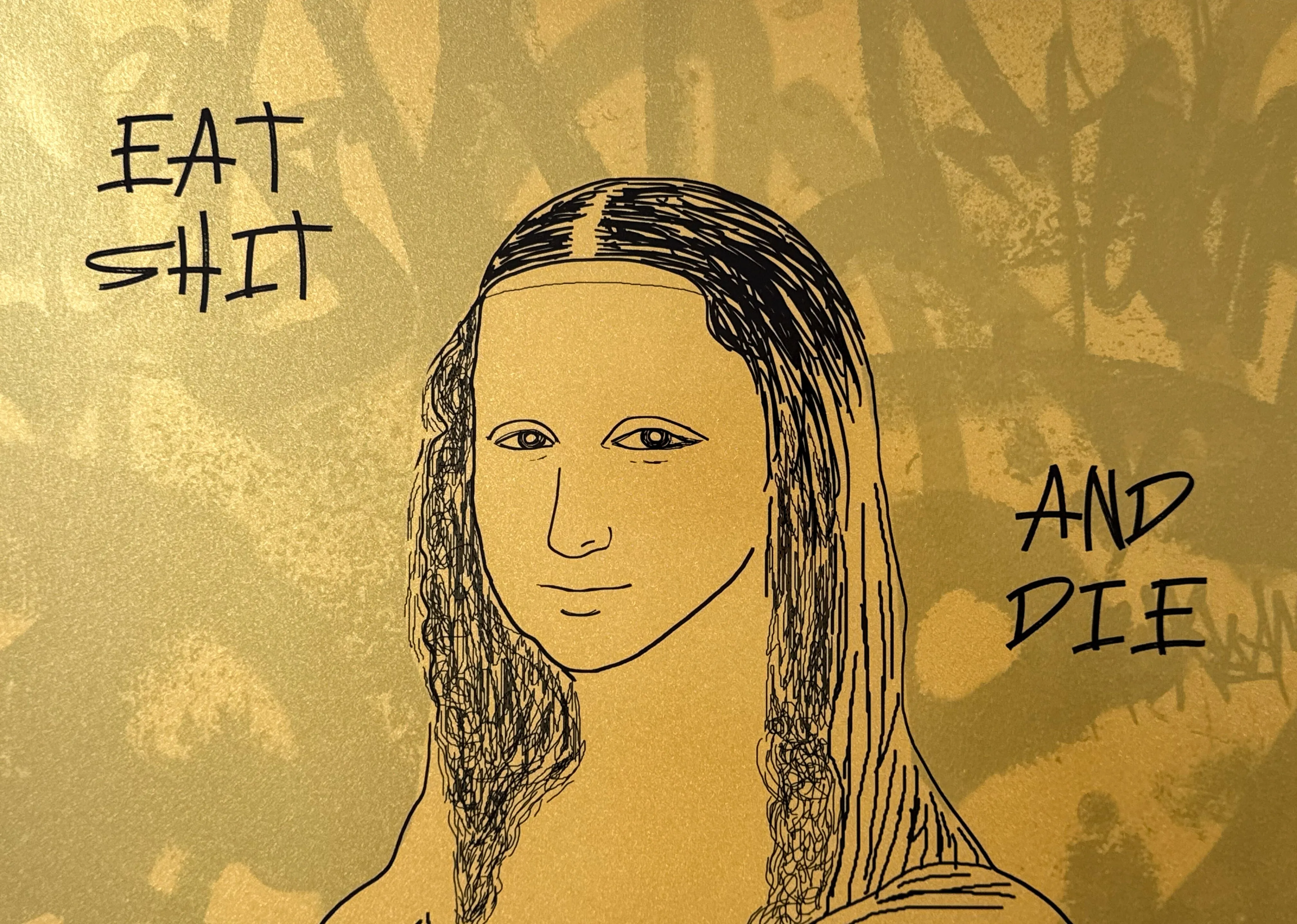 Mona Lisa's Message (Gold Variant)