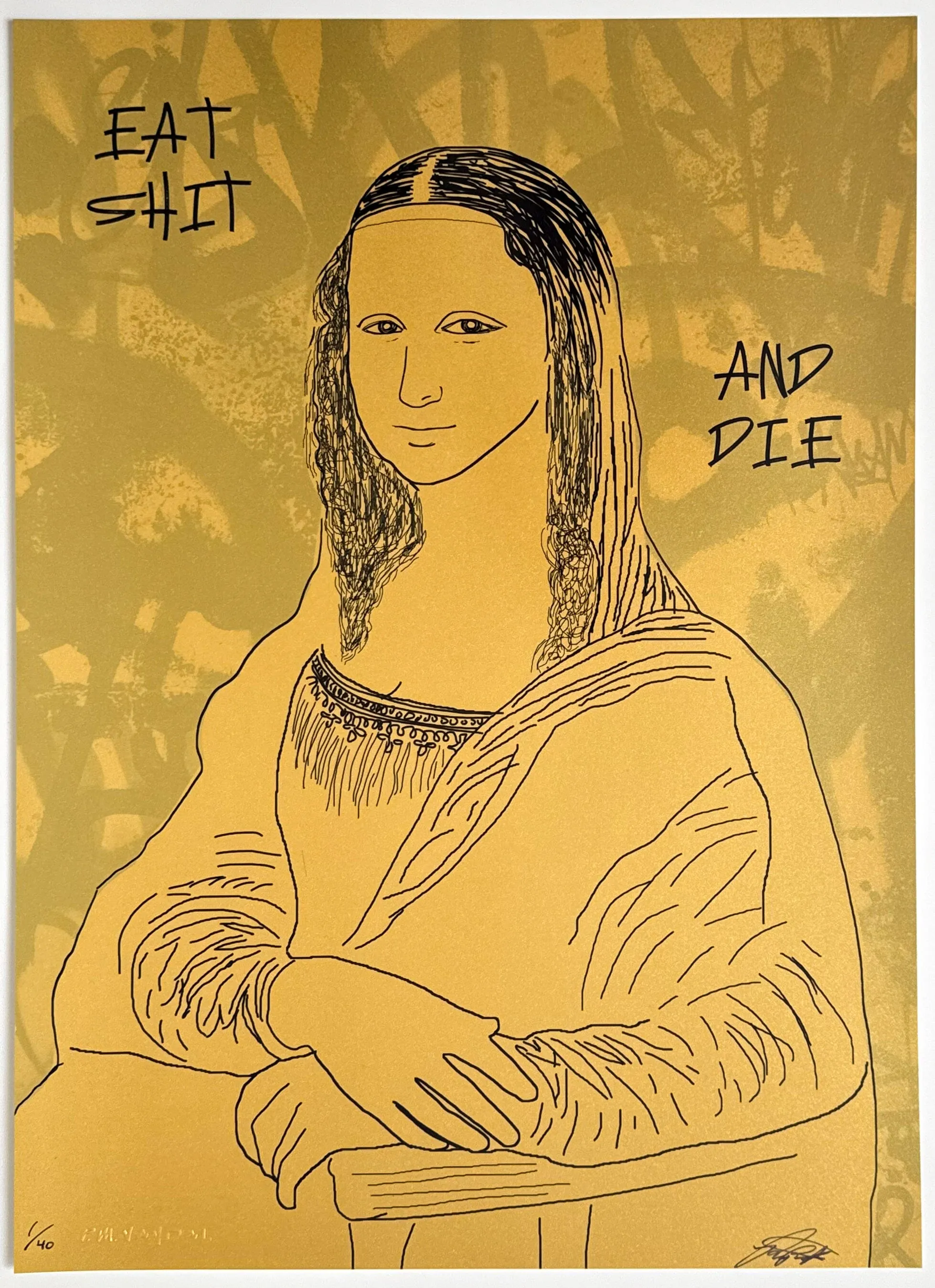Mona Lisa's Message (Gold Variant)