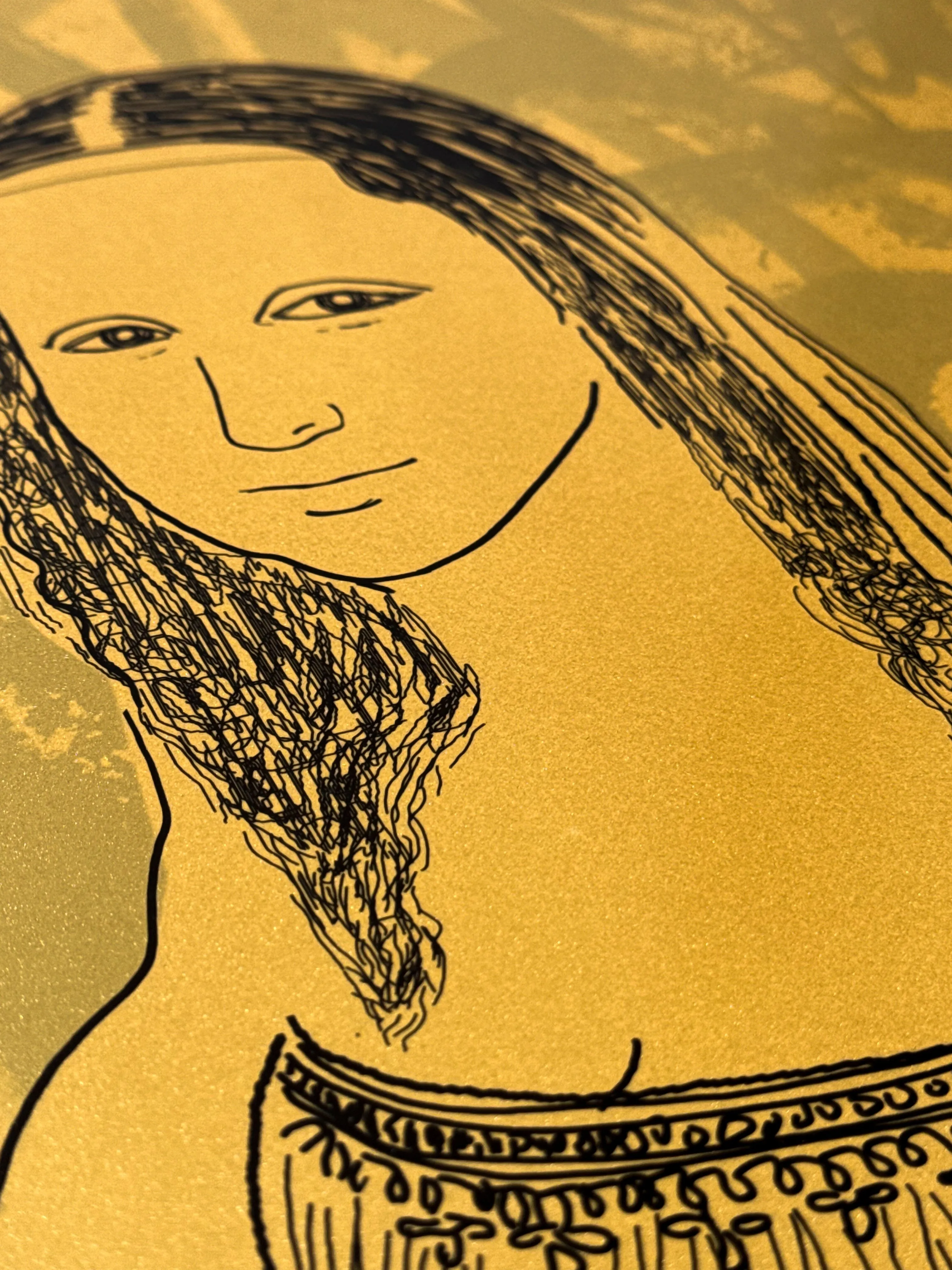 Mona Lisa's Message (Gold Variant)