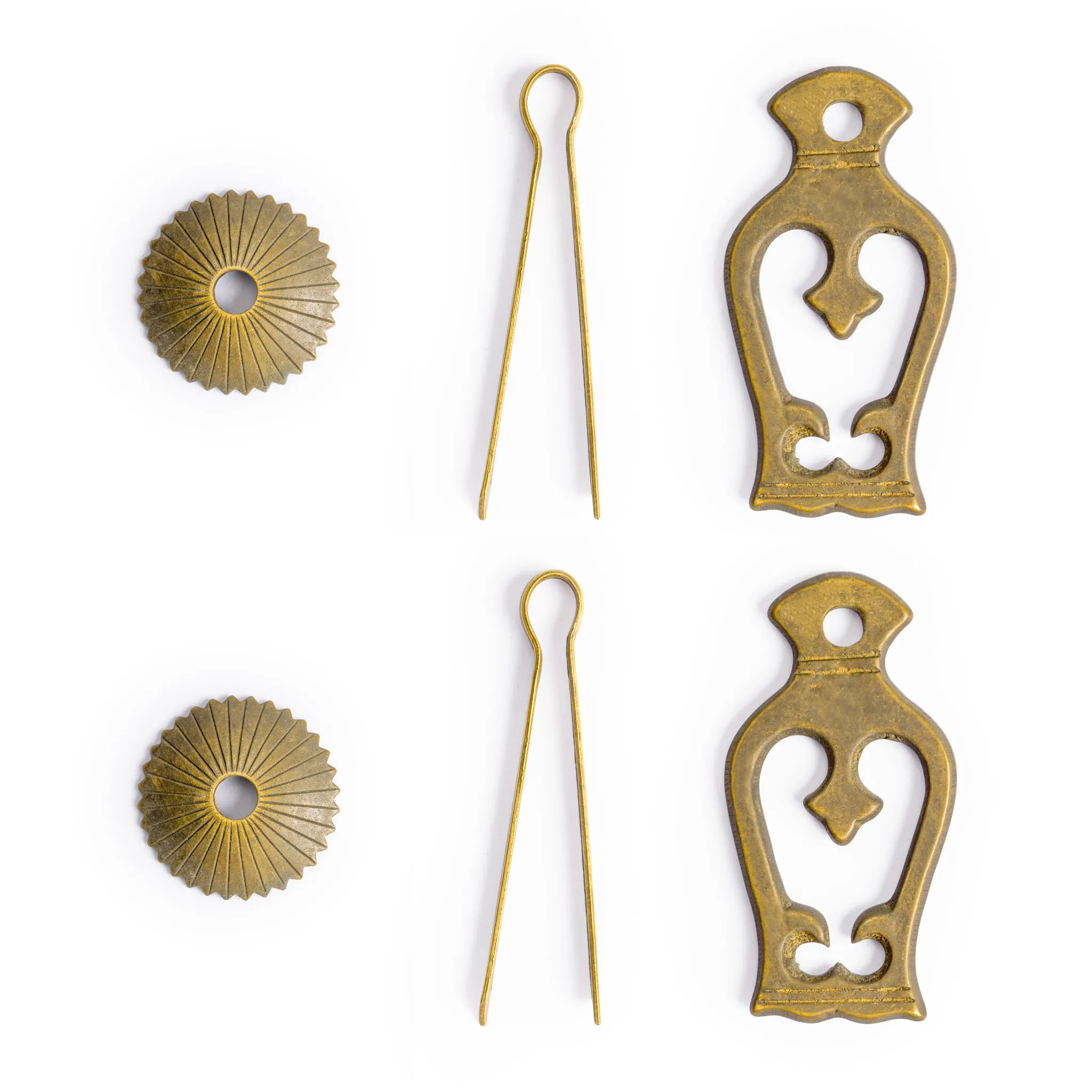Monk's Washing Bowl Pulls 2.6" - Set of 2