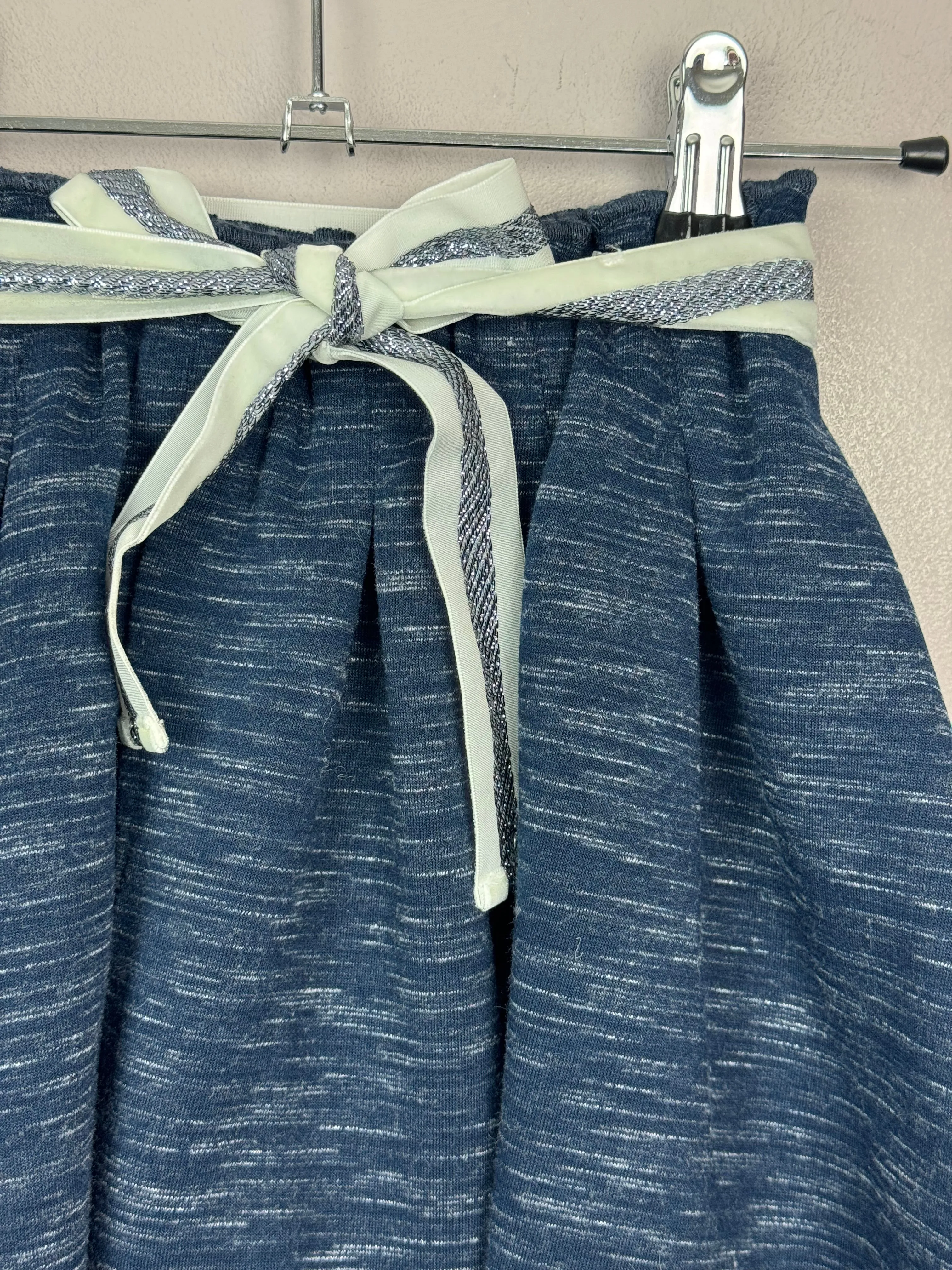 Monsoon Navy Skirt 3-4y
