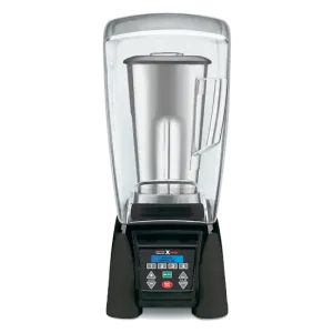 MX1500XTS Heavy-Duty Reprogrammable Blender with Sound Enclosure & 64 oz Stainless Steel Jar by Waring Commercial