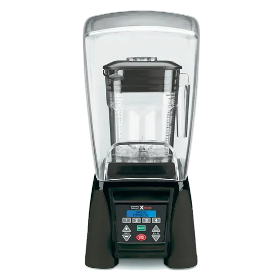 MX1500XTXP Heavy-Duty Reprogrammable Blender with Sound Enclosure & Stackable 48 oz Copolyester Jar by Waring Commercial