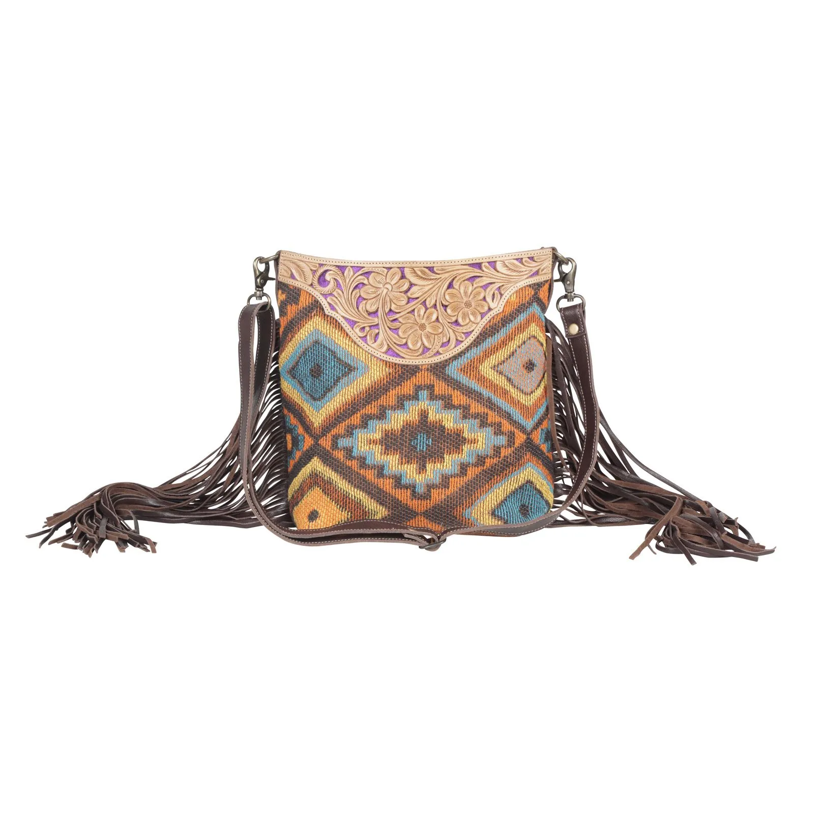 Myra Bag Synonym Hand Tooled Bag