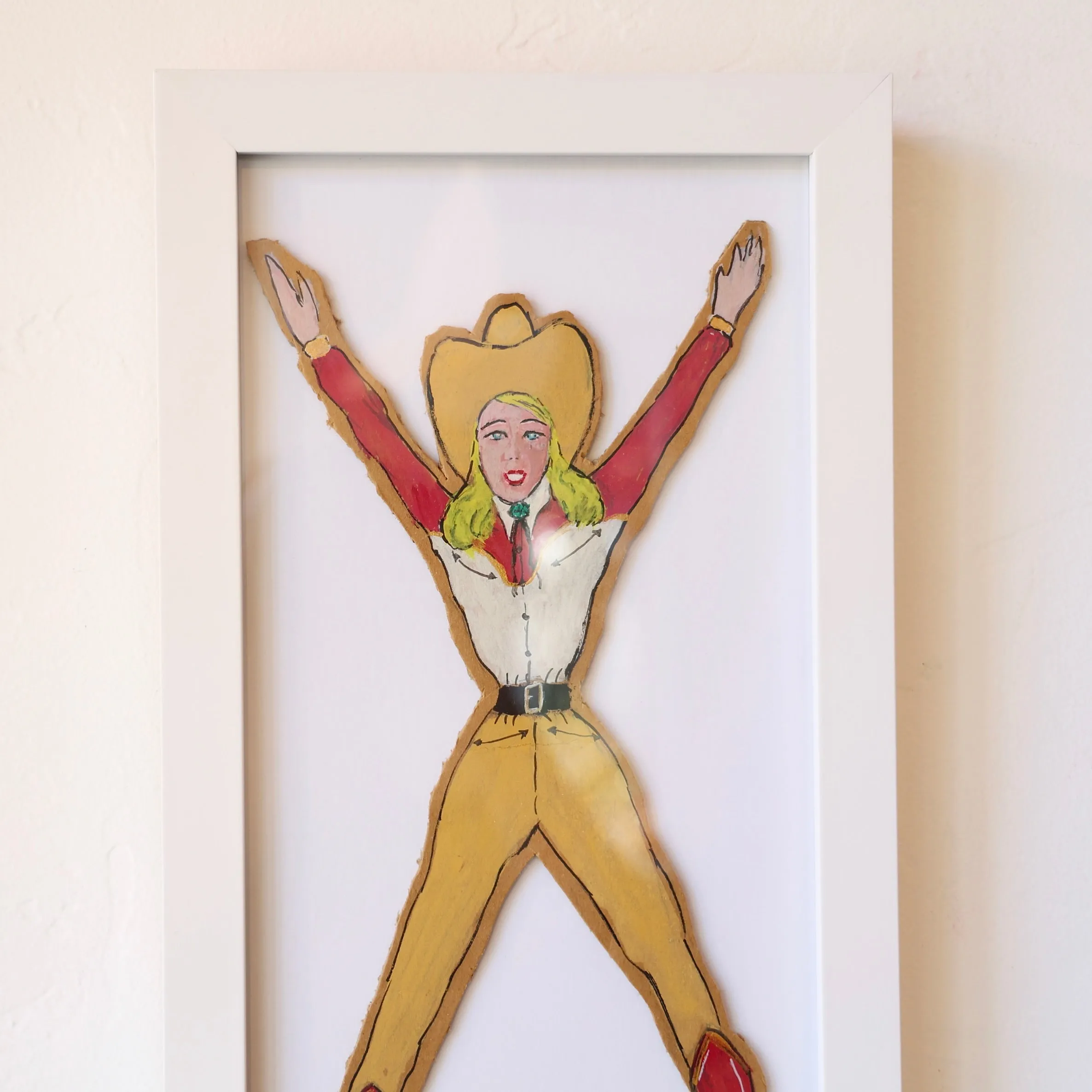 Naïm Amor Paper Doll - Surprise Cowgirl