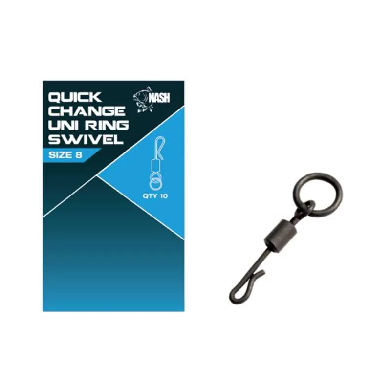 NASH Quick Change Drop Off Inline Swivel Size 8