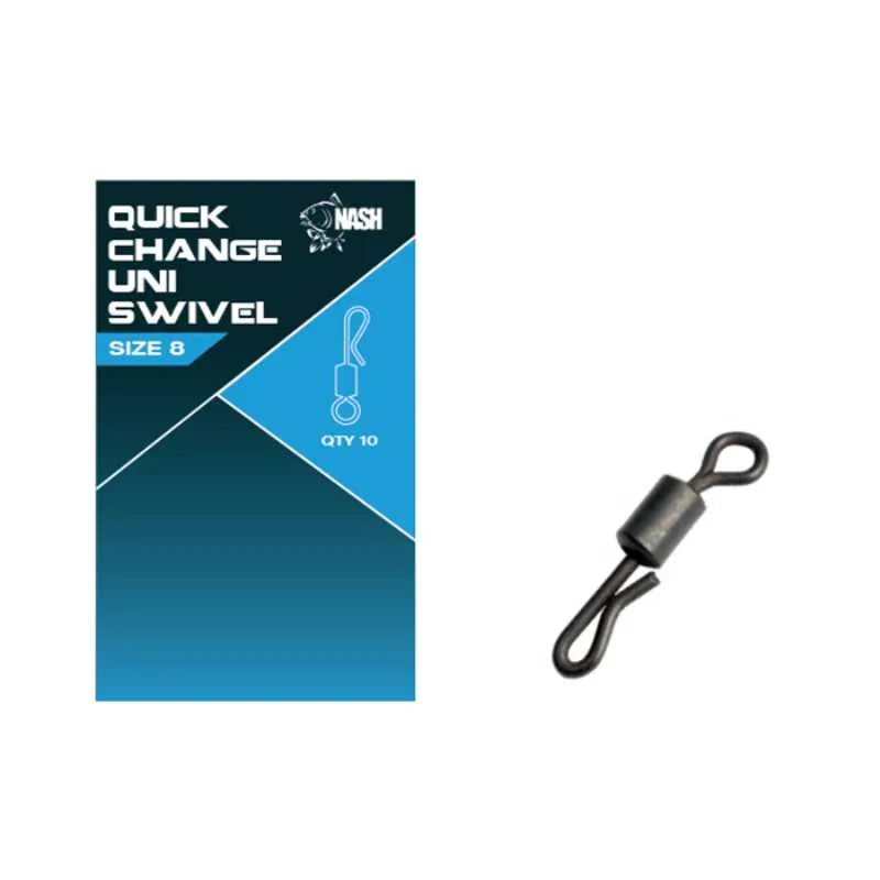 NASH Quick Change Drop Off Inline Swivel Size 8