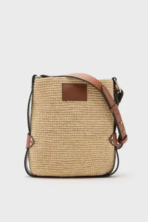 Natural Cognac Mini Bayia Bag