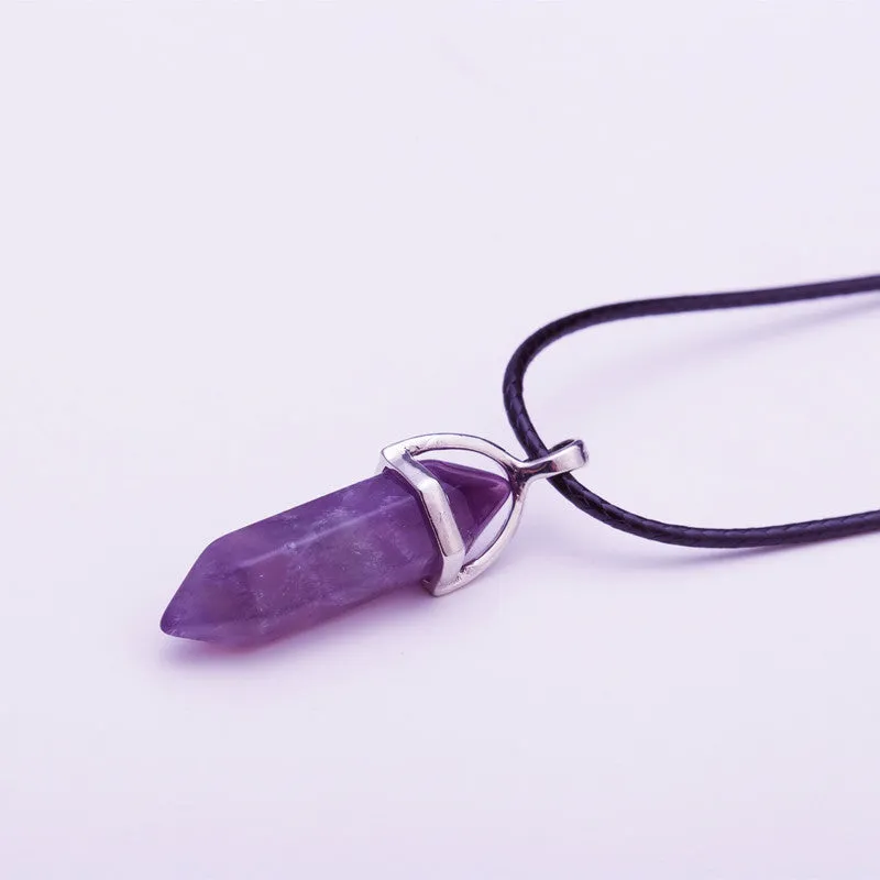 Natural Stone Quartz Choker