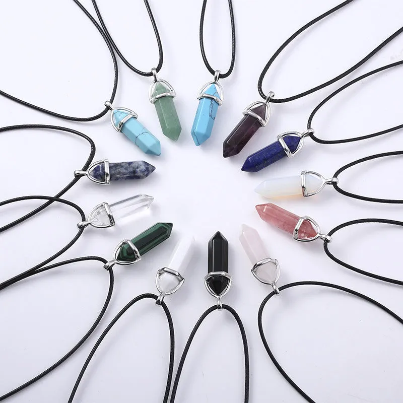 Natural Stone Quartz Choker