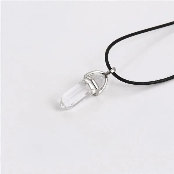 Natural Stone Quartz Choker