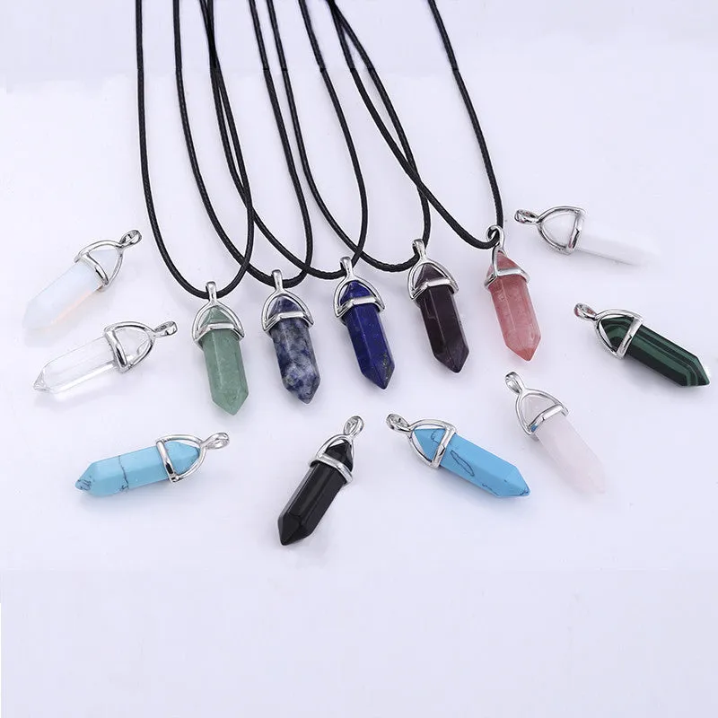 Natural Stone Quartz Choker
