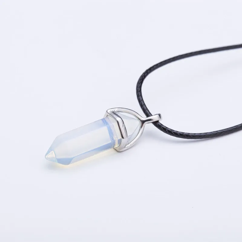 Natural Stone Quartz Choker