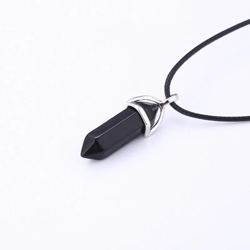 Natural Stone Quartz Choker