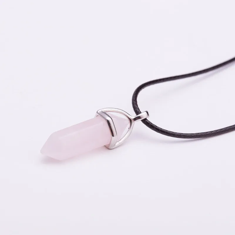 Natural Stone Quartz Choker