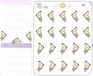 Neku - Peek a Boo, Page Decoration Planner Stickers