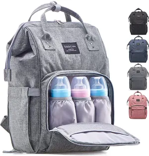 New KiddyCare Diaper Bag Backpack – Multi-Function Baby Bag, Maternity Nappy Bags for Travel, Large Capacity