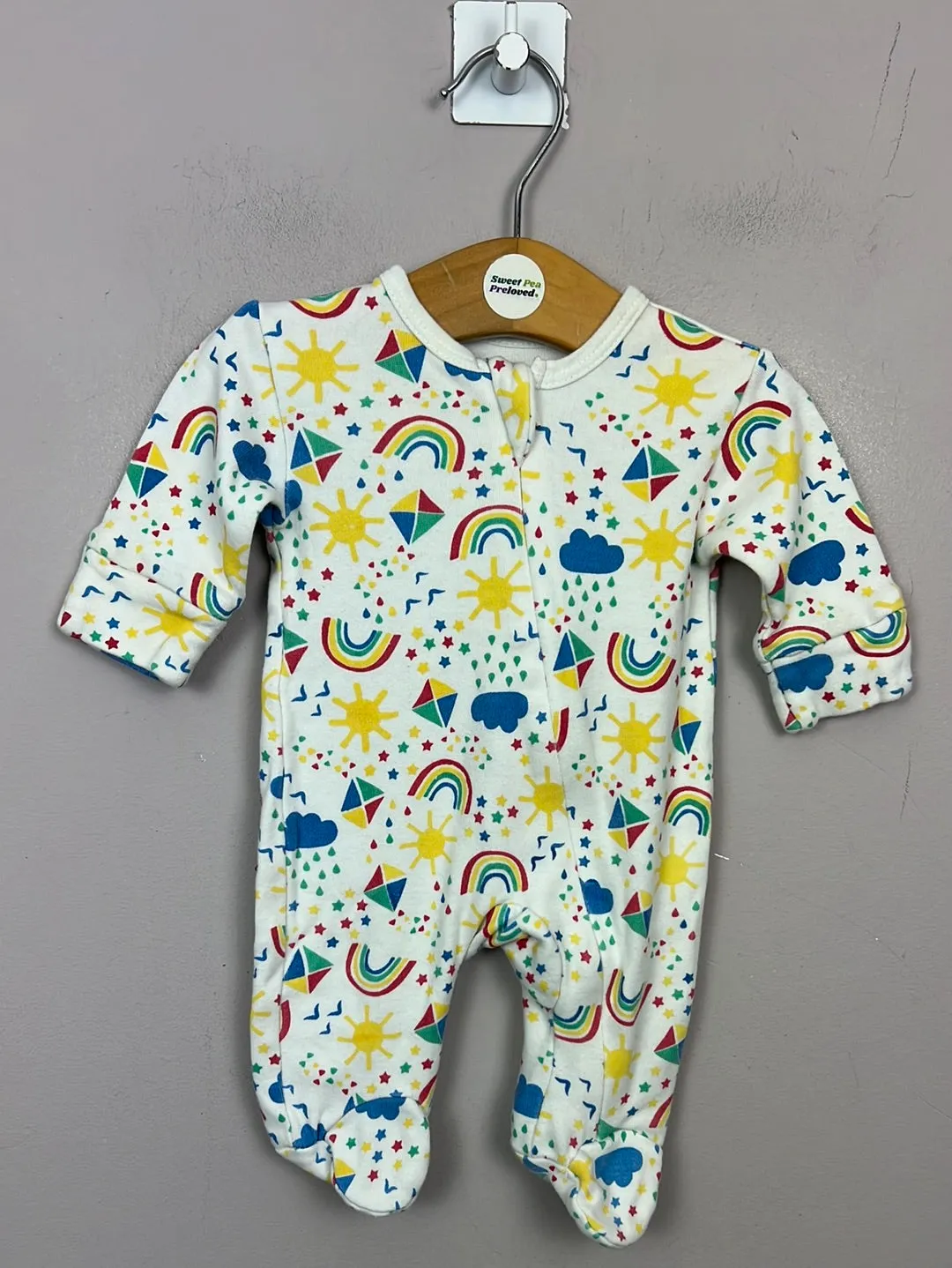 Newborn Kite High Sky Sleepsuit