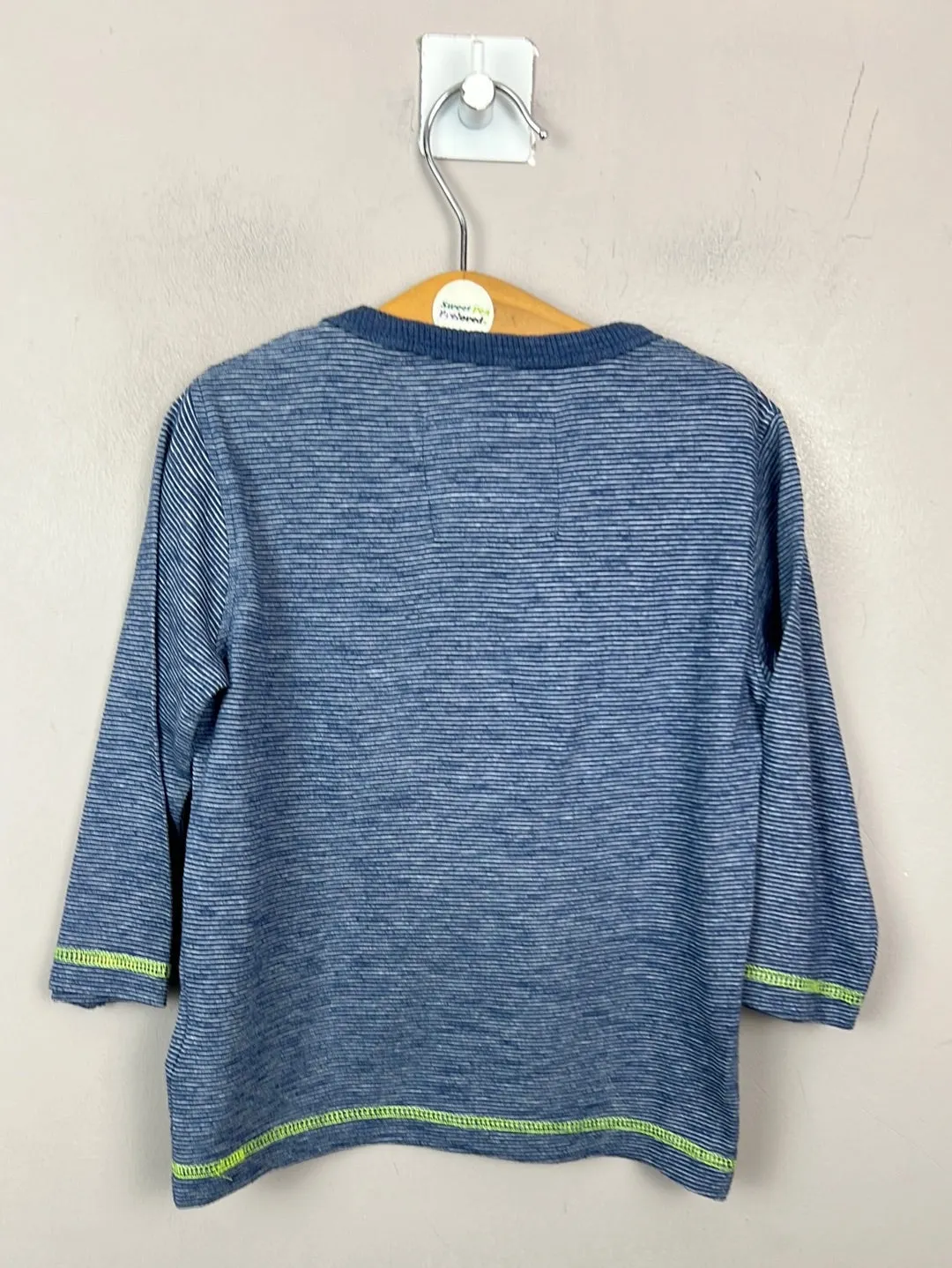 Next Lion zipped mouth T-shirt 9-12m