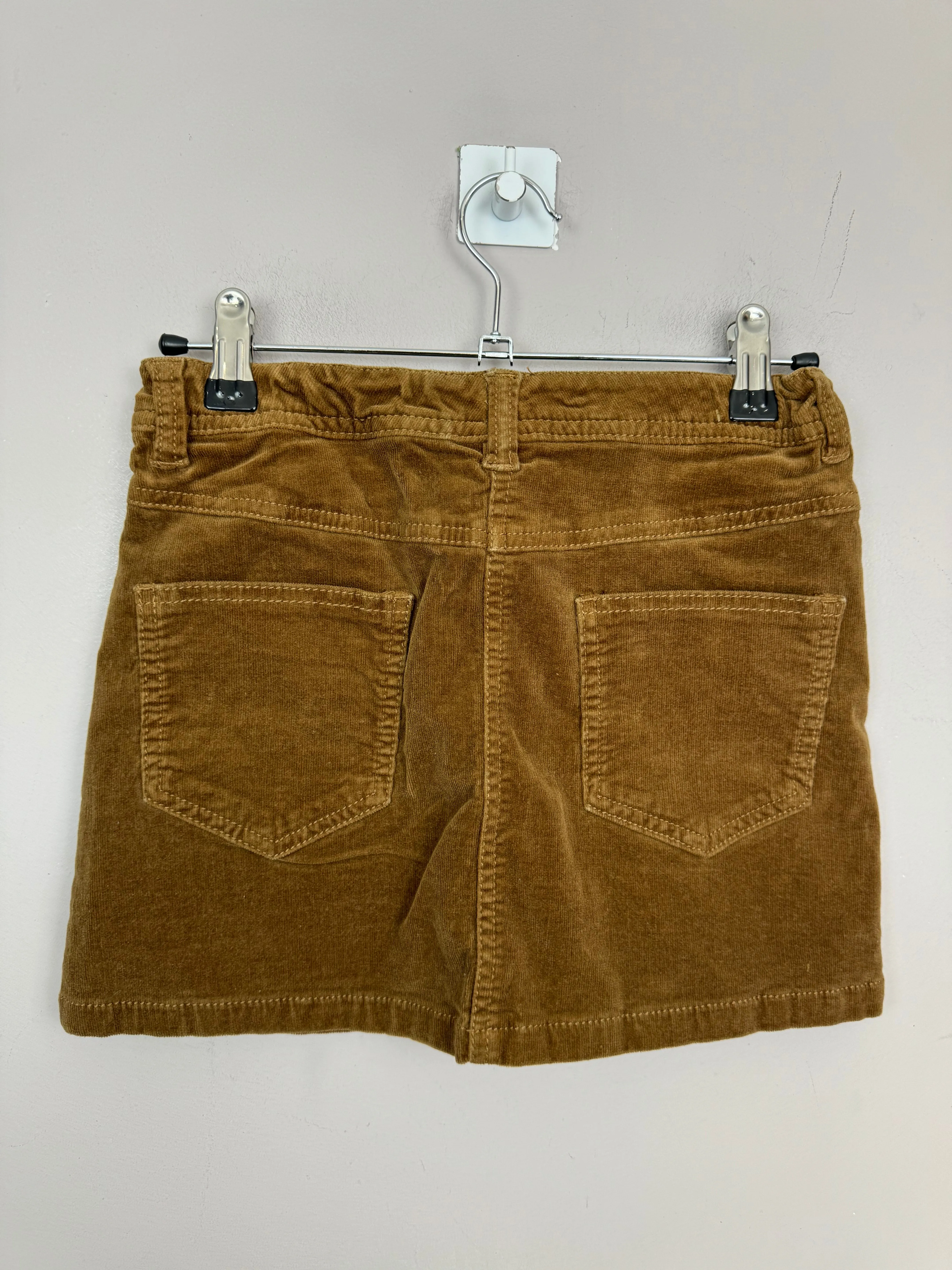 Next Tan Cord Skirt 10y