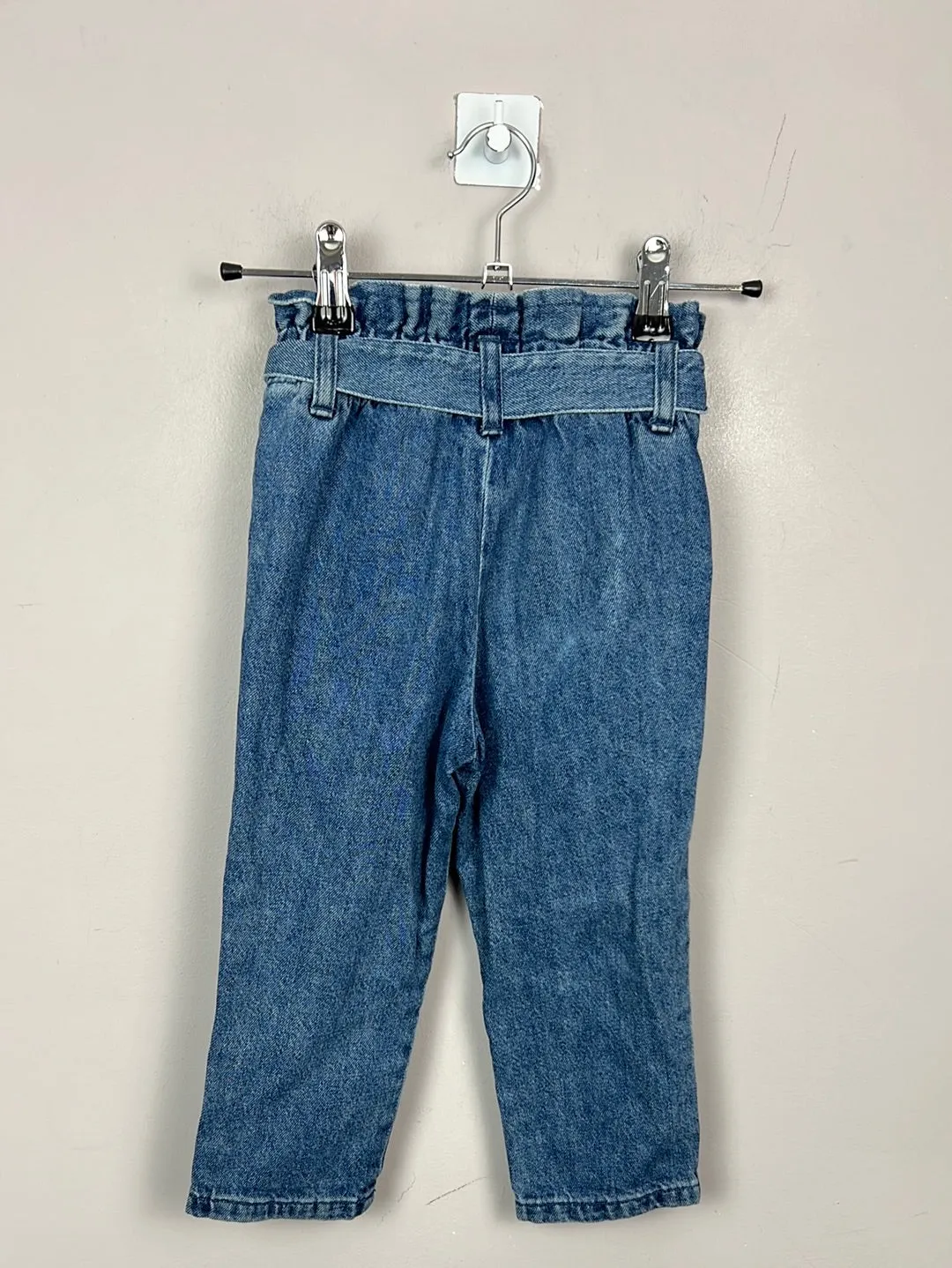 Next Waist Tie Paperbag top jeans 3y
