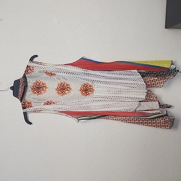Nicole Sabbattini Sleeveless Vest Boho Hippie Chic