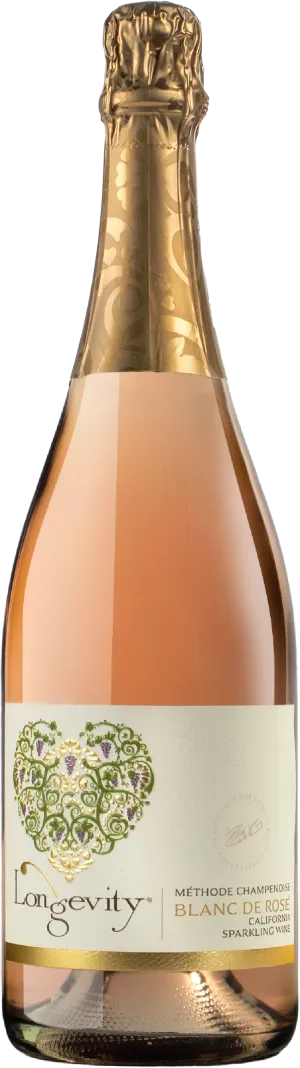 NV Longevity Brut Rose Sparkling, Livermore Valley, California