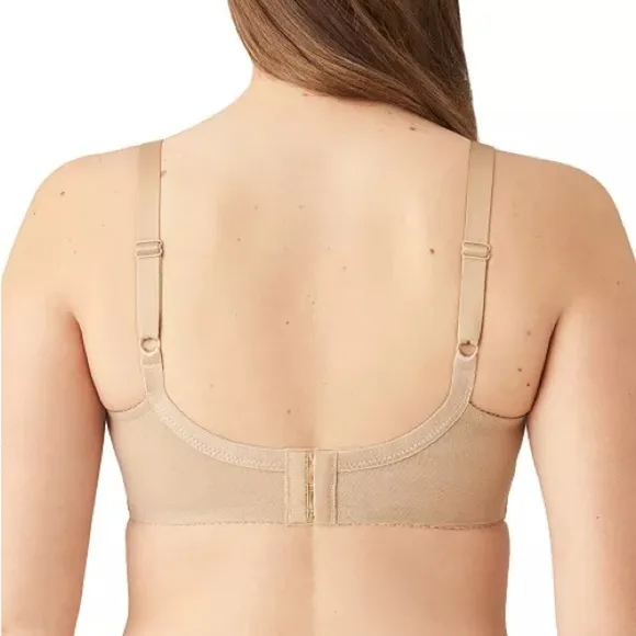 NWT Wacoal Women’s Retro Chic Full Figure Underwire Bra in Nude in size 42DD