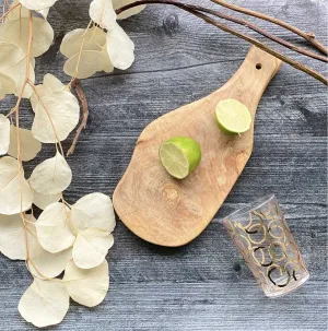Olivewood Pear-Shaped Cutting Board - 11”
