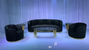 ONYX SOFA GROUPING 1 - BLACK