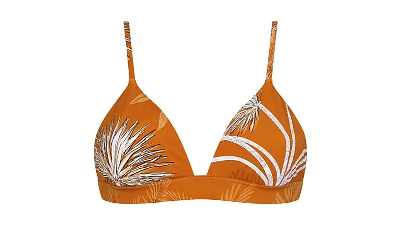 Orange 60 Fixed Triangle-Orange 19 High Rise Classic Bikini