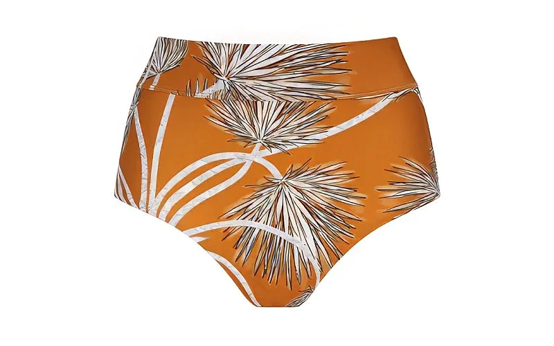 Orange 60 Fixed Triangle-Orange 19 High Rise Classic Bikini