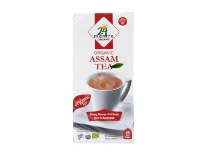 Organic Assam Tea Bags (24 Mantra)