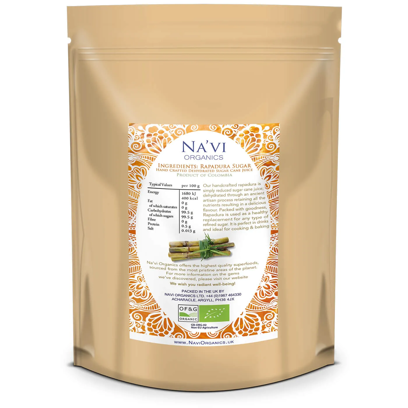 Organic Panela Rapadura - Natural Unrefined Sugar