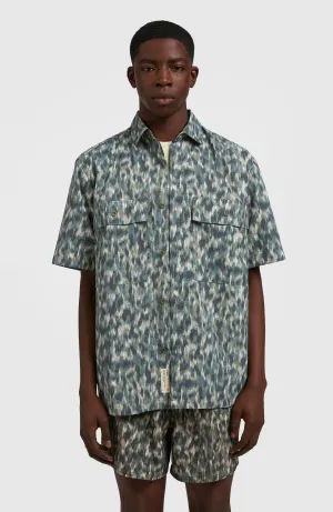 Outdoor Shirt | Green Minimal Camo