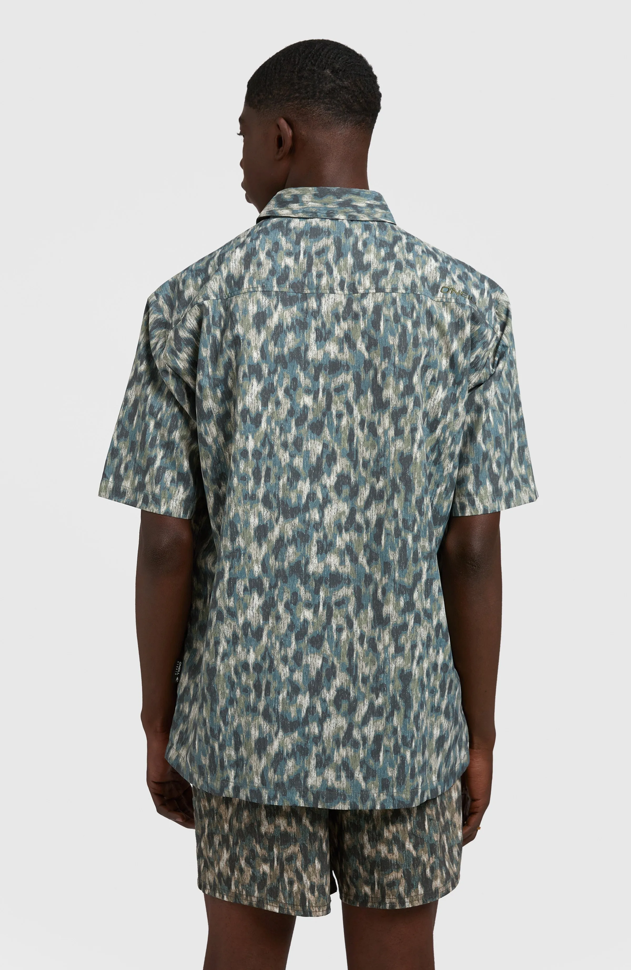 Outdoor Shirt | Green Minimal Camo