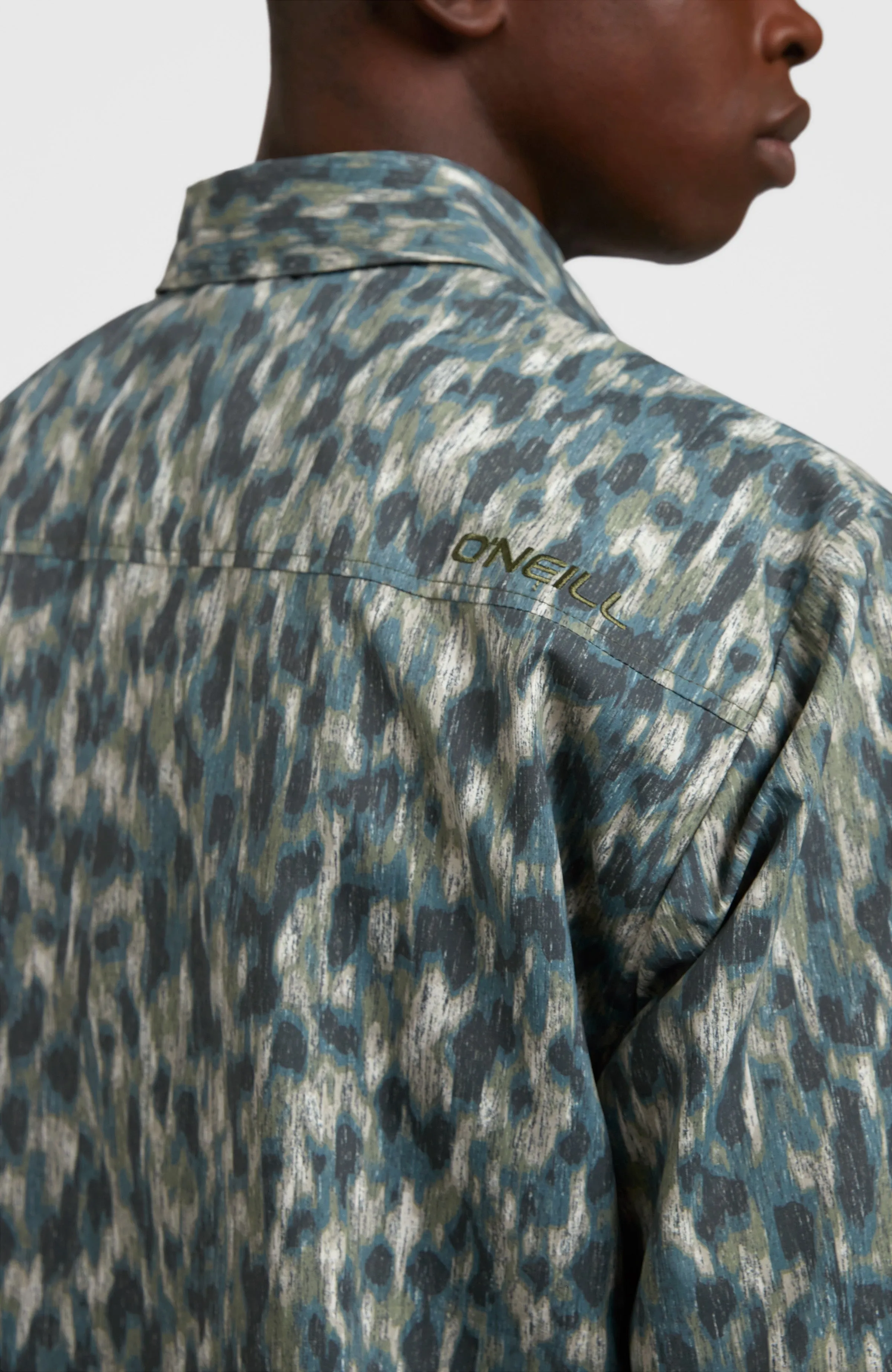 Outdoor Shirt | Green Minimal Camo