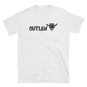Outlaw T Shirt White Outlaw One Word T Shirt for Women