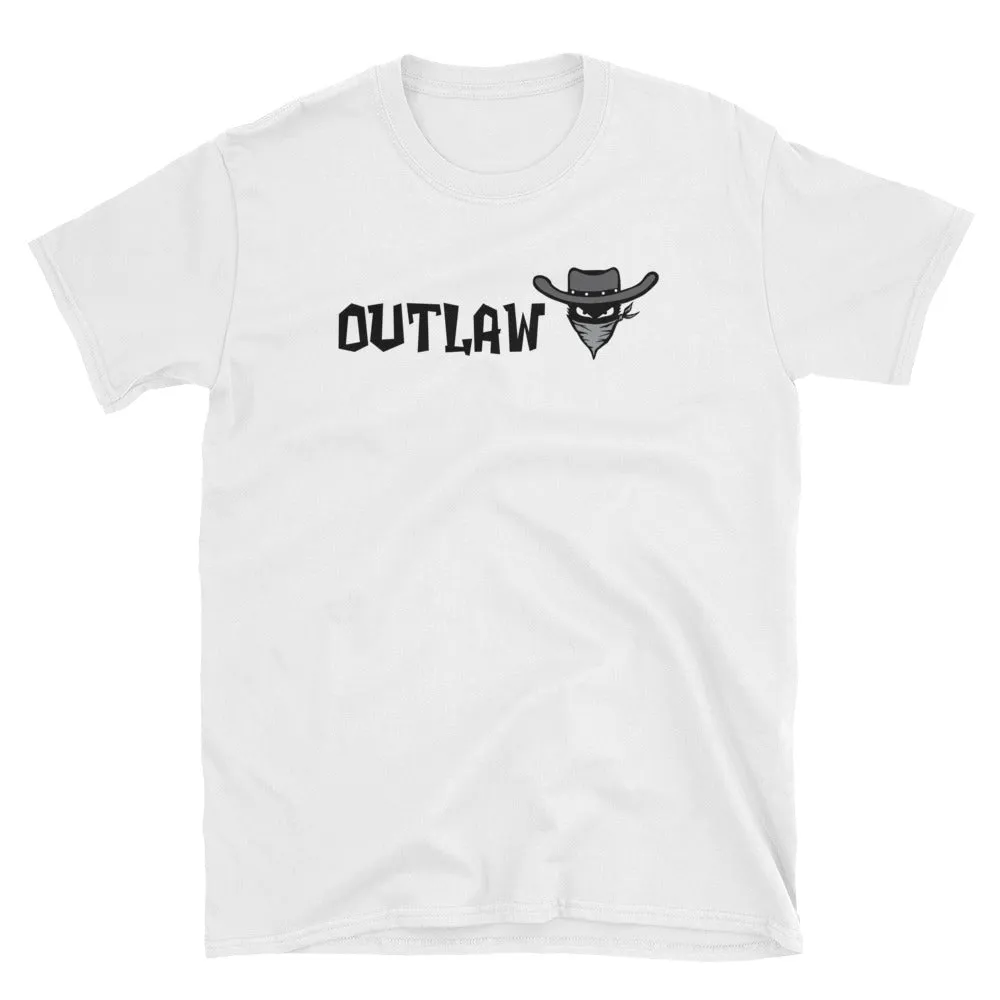 Outlaw T Shirt White Outlaw One Word T Shirt for Women