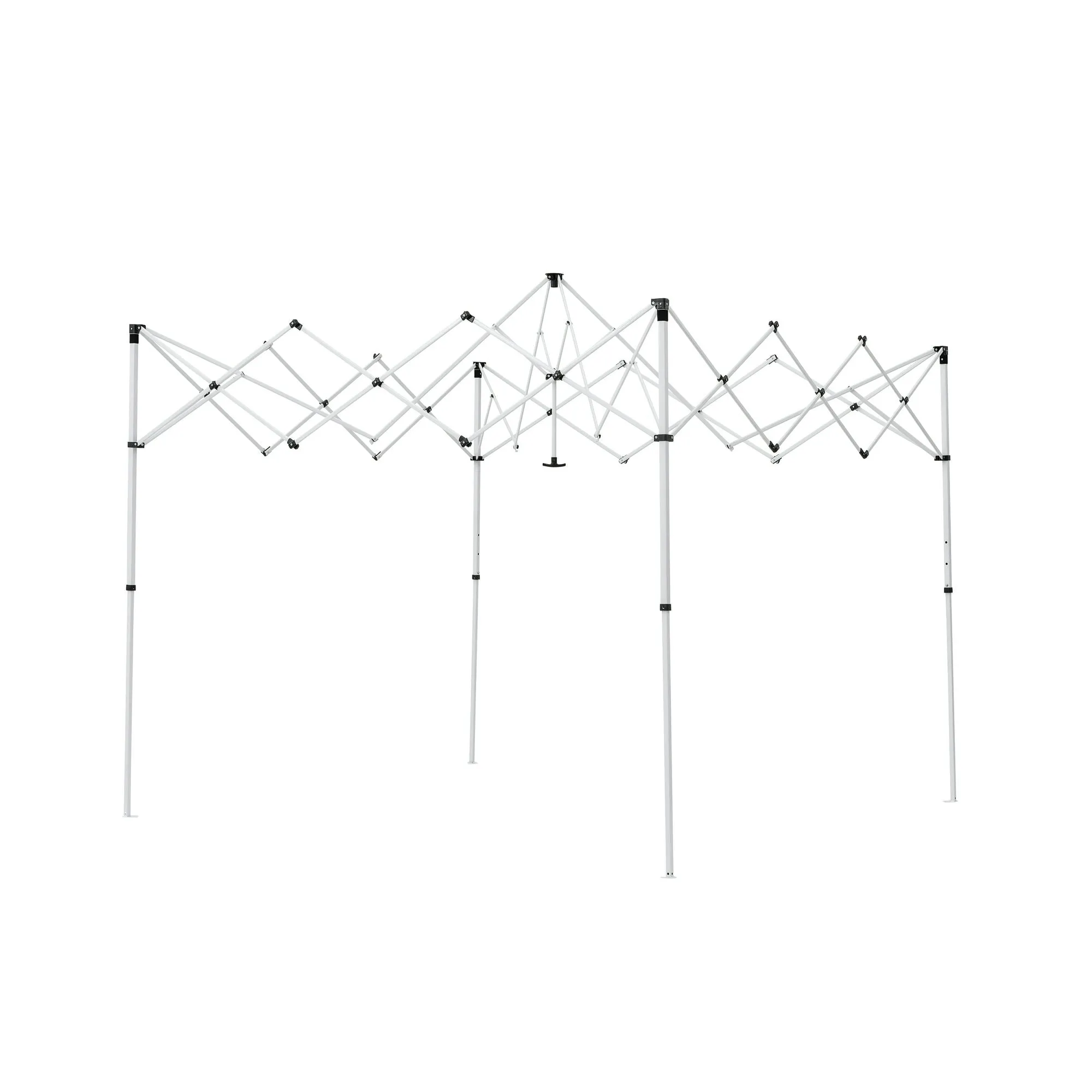 Ozark Trail Simple Push Straight Leg Instant Canopy, White, 10 ft x 10 ft - new