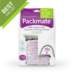 Packmate 8pc BUMPER Gusset Base Set -  2 Jumbo, 2 Extra Large, 4 Large