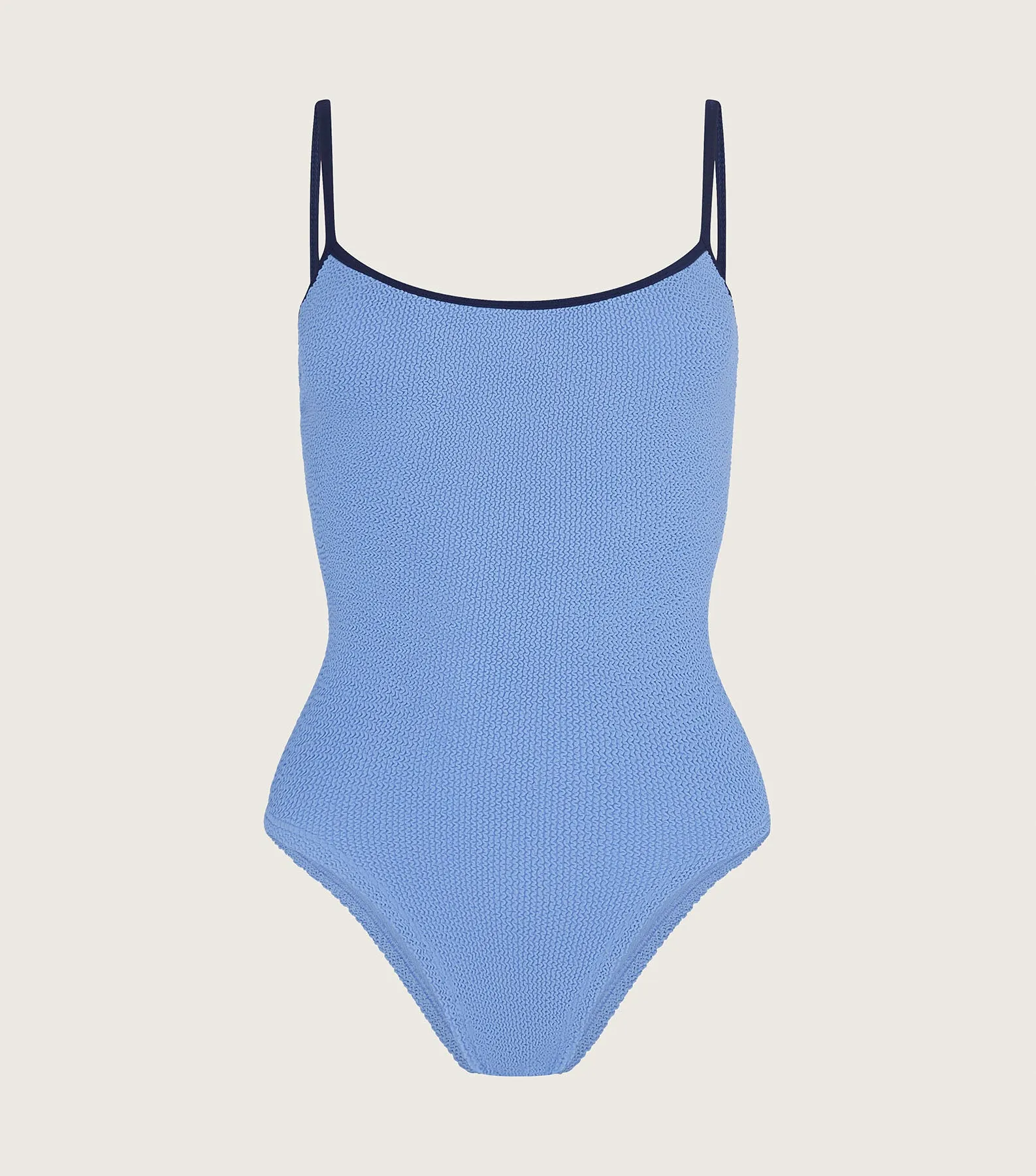 Pamela Swim Contrast - Cornflower/Navy