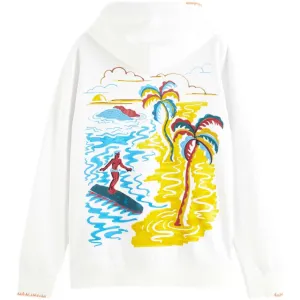 Paradise of Sun Hoodie - White