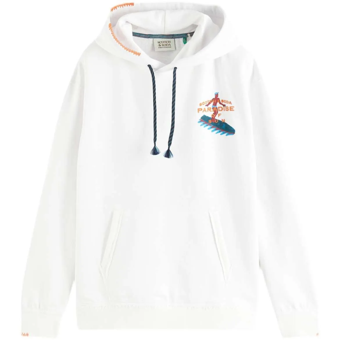 Paradise of Sun Hoodie - White