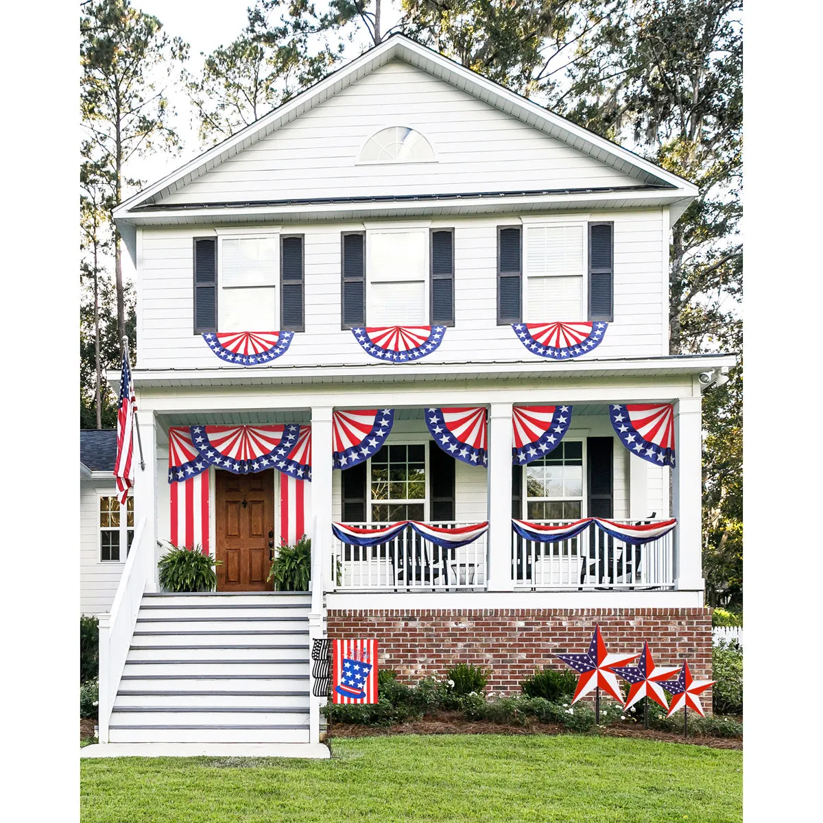 Patriotic Star Stake, Medium
